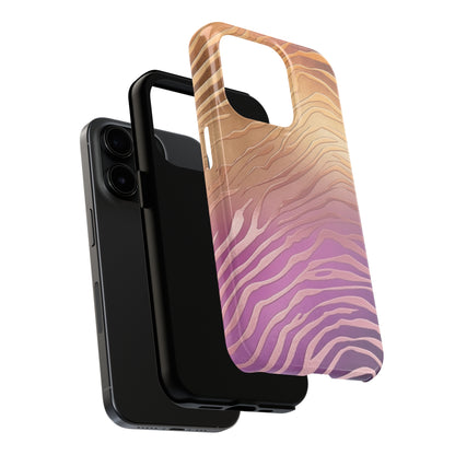 Modern Twist Zebra print design Phone Case- Lightweight, Impact Resistant Cover for iPhone 6, 6s, 12, 13, 14, 15