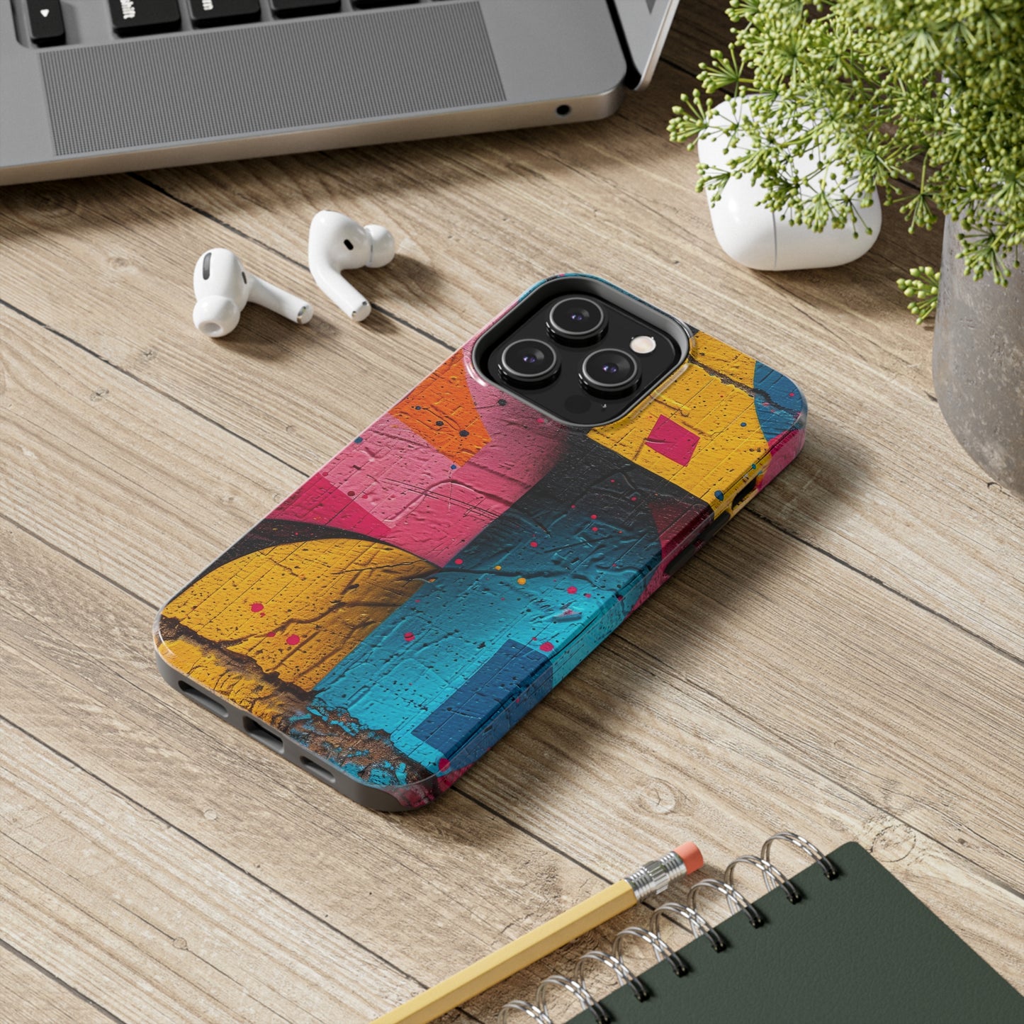 Graffiti Artwork Design Phone Case- Lightweight, Impact Resistant Cover for iPhone 6, 6s, 12, 13, 14, 15