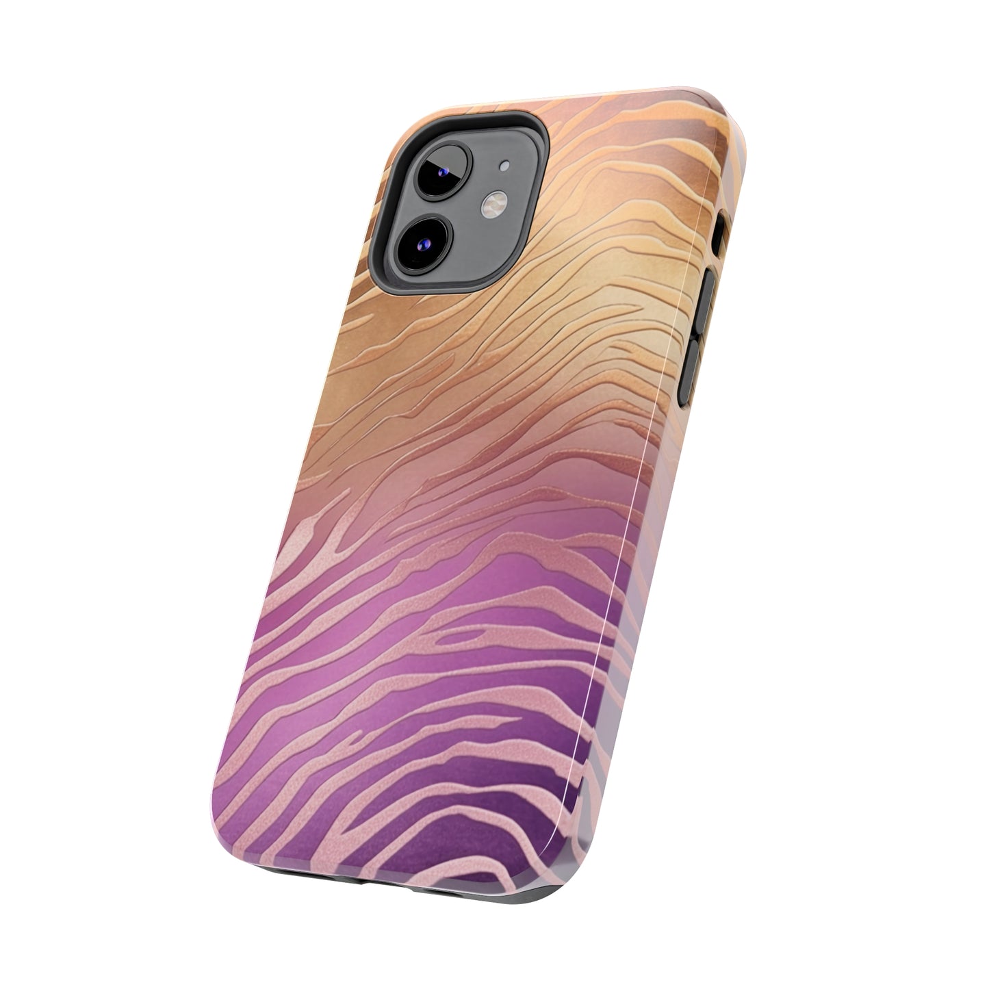 Modern Twist Zebra print design Phone Case- Lightweight, Impact Resistant Cover for iPhone 6, 6s, 12, 13, 14, 15