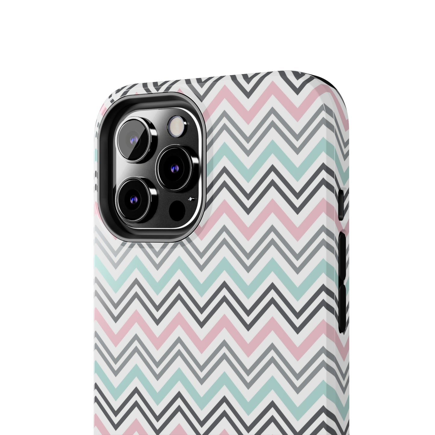 Pastel Chevron print design Tough Phone Case compatible with a large variety of iphone models