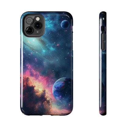 Galaxy pattern Digital print Design Tough Phone Case compatible with a large variety of iPhone models, Gift, Phone Case