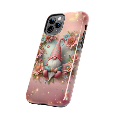 Super Cute Gnome Digital print Design Tough Phone Case compatible with a large variety of iPhone models, Gift, Phone Case