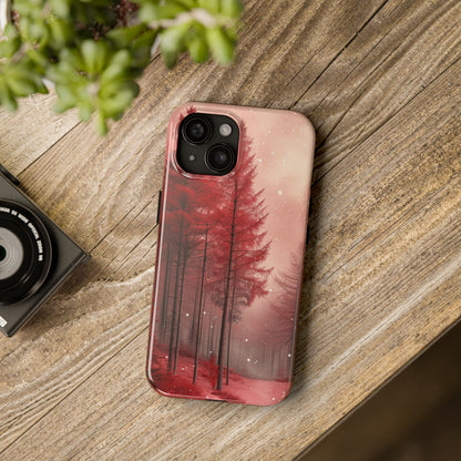 Enchanted Forest Design Phone Case- Lightweight, Impact Resistant Cover for iPhone 6, 6s, 12, 13, 14, 15