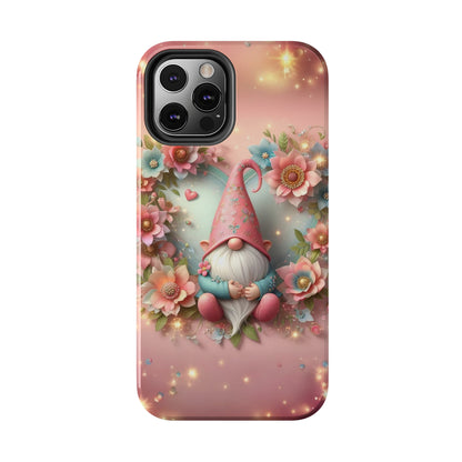 Super Cute Gnome Digital print Design Tough Phone Case compatible with a large variety of iPhone models, Gift, Phone Case