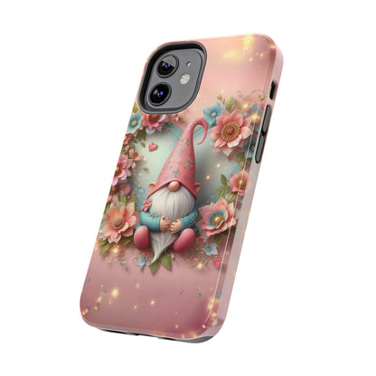 Super Cute Gnome Digital print Design Tough Phone Case compatible with a large variety of iPhone models, Gift, Phone Case