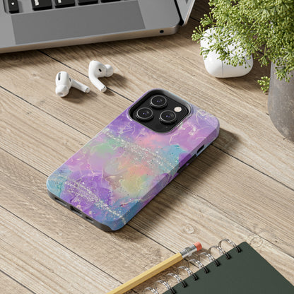 Watercolor print design Tough Phone Case compatible with a large variety of iphone models