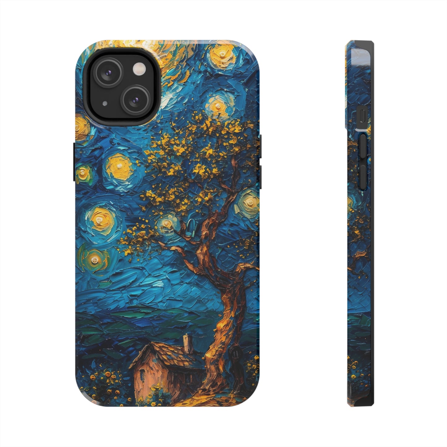 Yellow Dreamy Artistic Sky Design Tough Phone Case