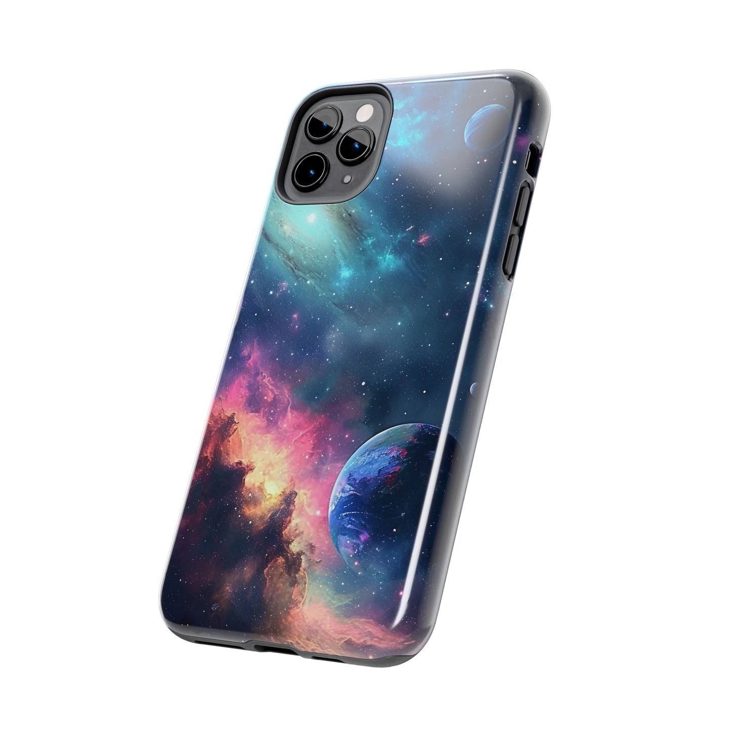 Galaxy pattern Digital print Design Tough Phone Case compatible with a large variety of iPhone models, Gift, Phone Case