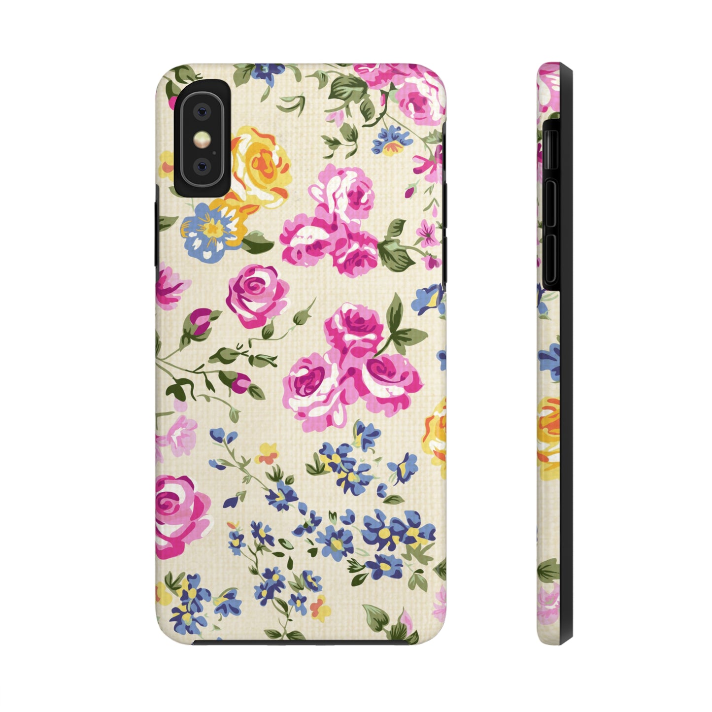 Western Pink Roses Design Tough Phone Case compatible with a large variety of iphone models