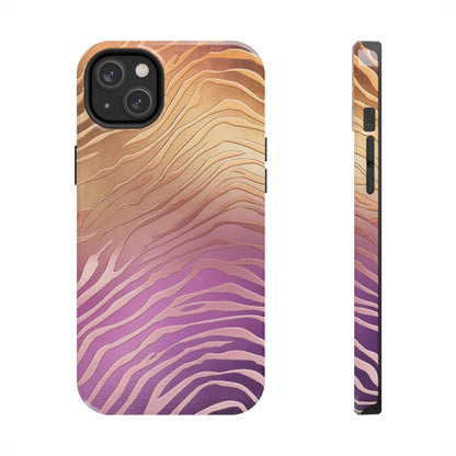 Modern Twist Zebra print design Phone Case- Lightweight, Impact Resistant Cover for iPhone 6, 6s, 12, 13, 14, 15