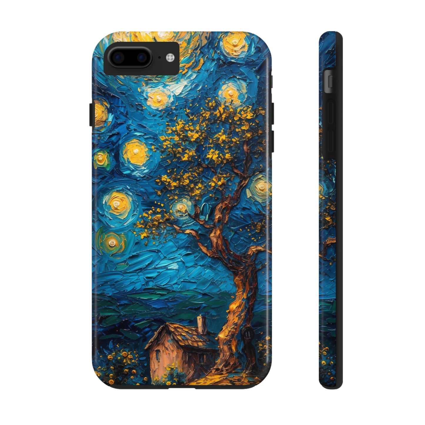 Yellow Dreamy Artistic Sky Design Tough Phone Case