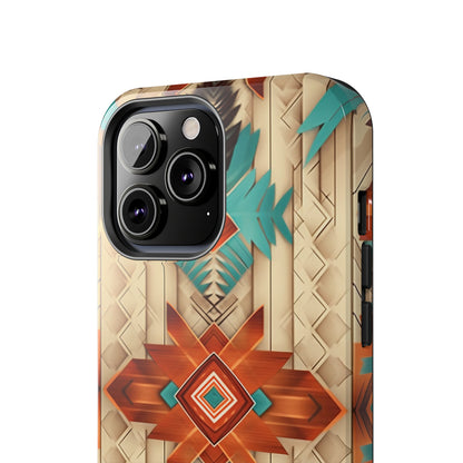 Beautiful Native American Pattern Design Tough Phone Case compatible with a large variety of iPhone models, Gift, Phone Case