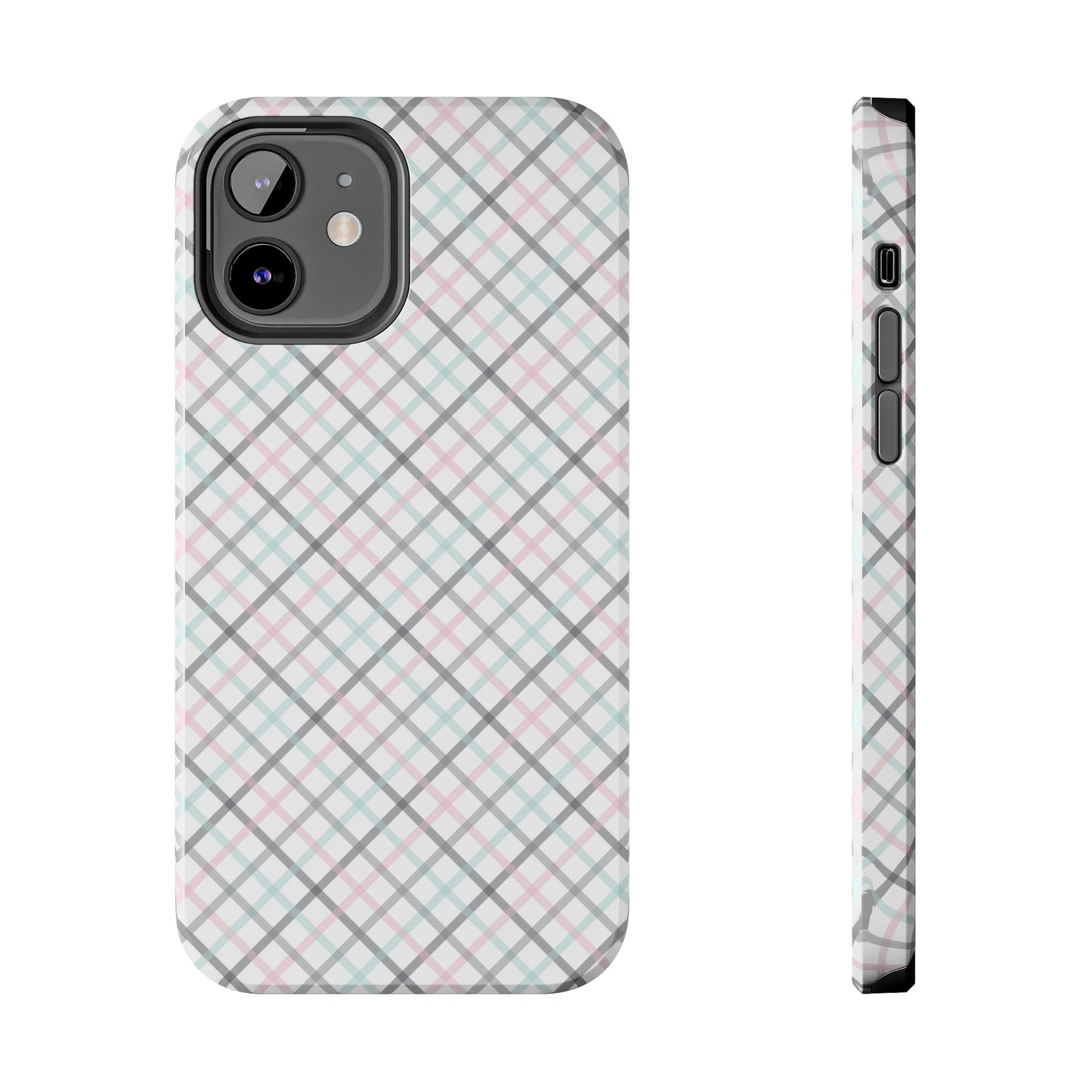 Multicolor Striped Pattern design Tough Phone Case compatible with a large variety of iphone models