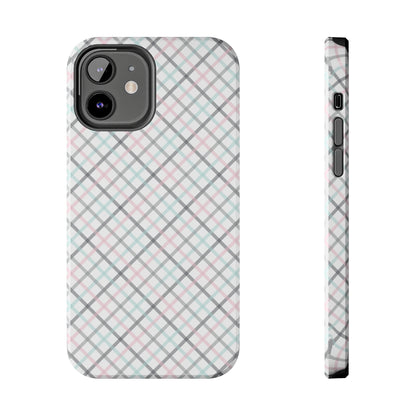 Multicolor Striped Pattern design Tough Phone Case compatible with a large variety of iphone models