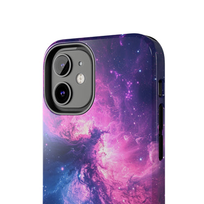 Cosmic Landscape Starry Night Design Phone Case- Lightweight, Impact Resistant Cover for iPhone 6, 6s, 12, 13, 14, 15