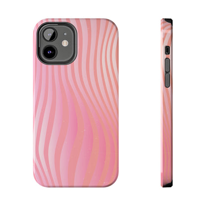 Pink Zebra Design Tough Phone Case compatible with a large variety of iphone models, Gift, Phone Case