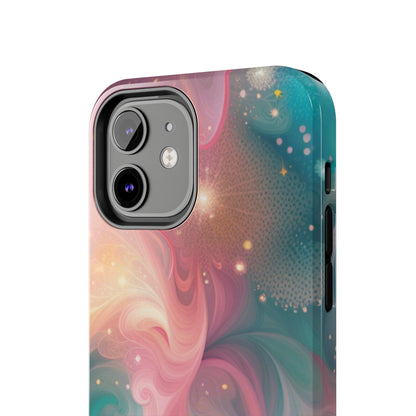 Pastel Pattern Design Tough Phone Case compatible with a large variety of iPhone models, Phone Case, Gift