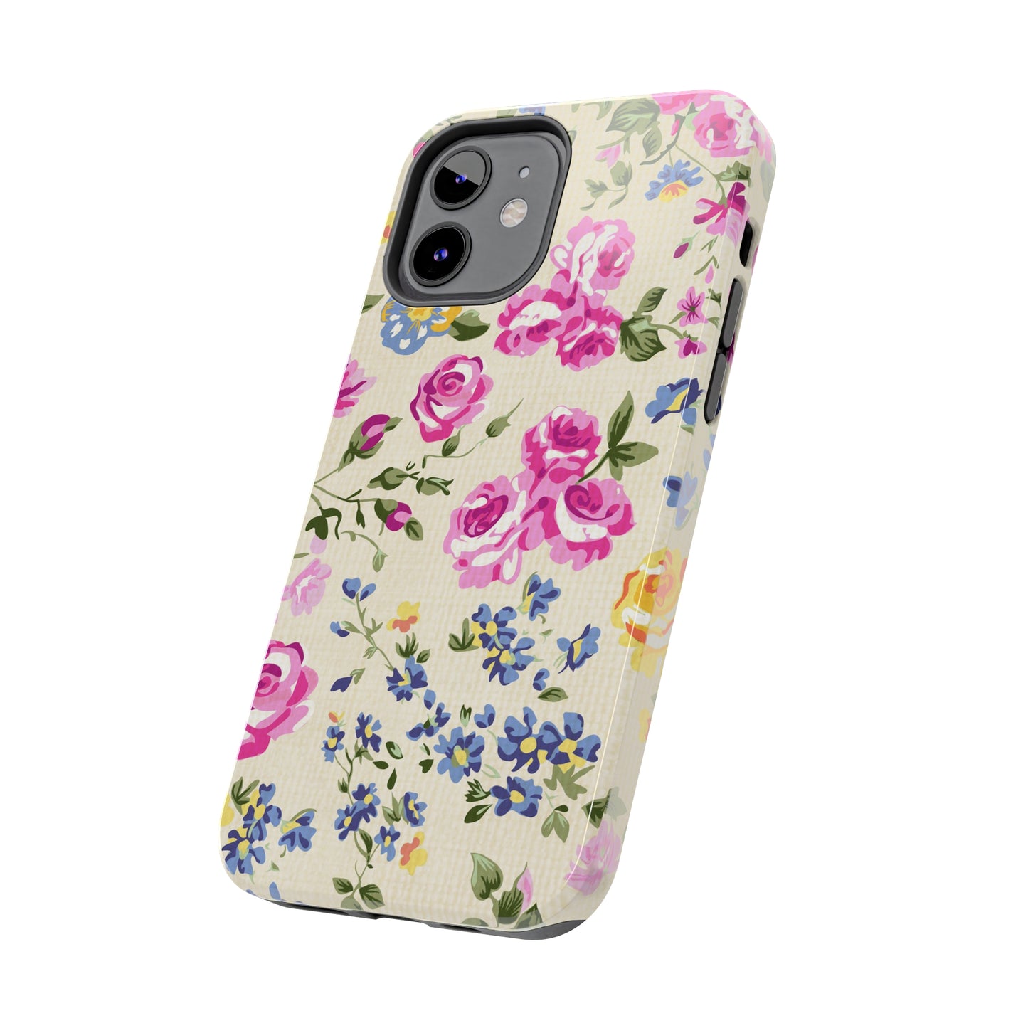 Western Pink Roses Design Tough Phone Case compatible with a large variety of iphone models