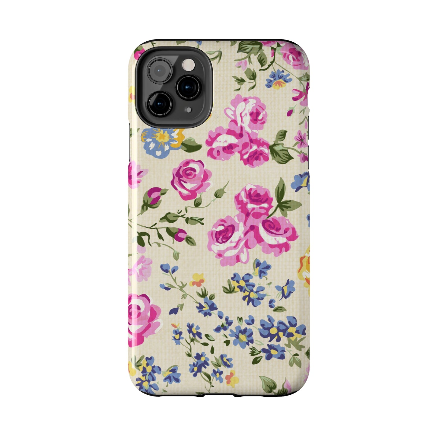 Western Pink Roses Design Tough Phone Case compatible with a large variety of iphone models