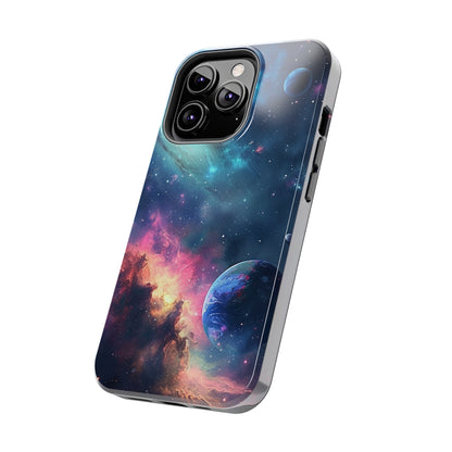 Galaxy pattern Digital print Design Tough Phone Case compatible with a large variety of iPhone models, Gift, Phone Case