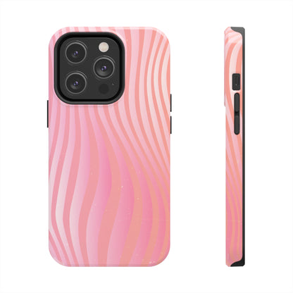 Pink Zebra Design Tough Phone Case compatible with a large variety of iphone models, Gift, Phone Case