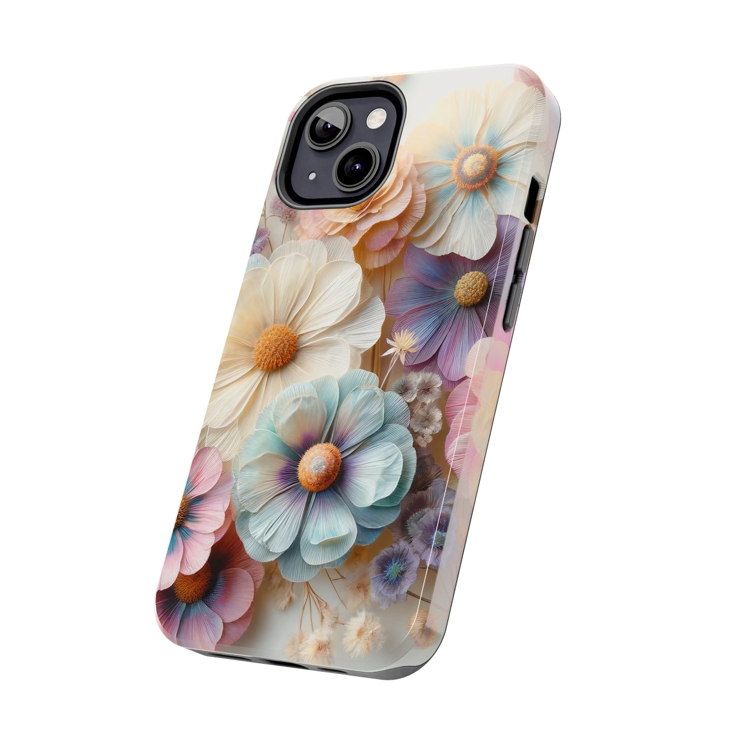 Beautiful Spring Flower Bouquet Digital print Design Tough Phone Case compatible with a large variety of iPhone models, Gift, Phone Case