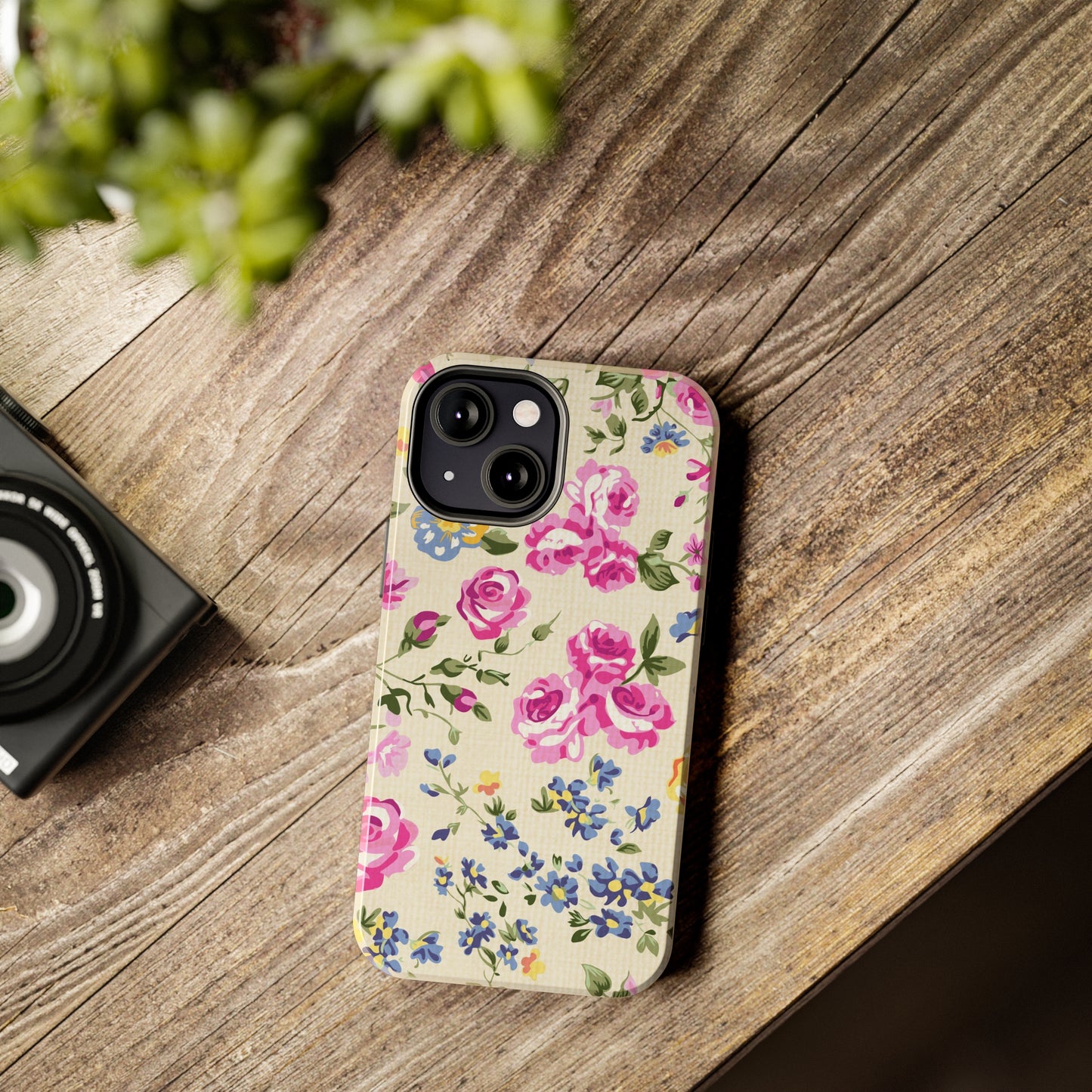 Western Pink Roses Design Tough Phone Case compatible with a large variety of iphone models