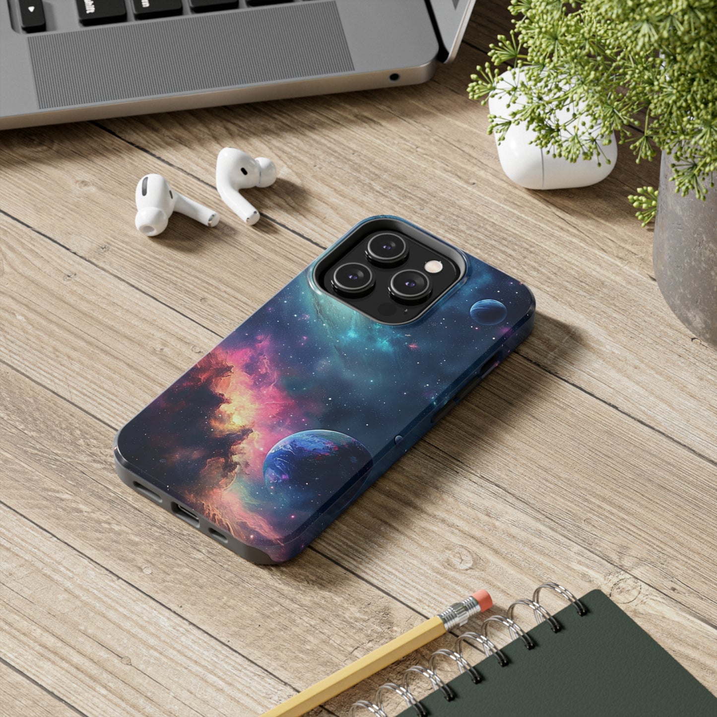 Galaxy pattern Digital print Design Tough Phone Case compatible with a large variety of iPhone models, Gift, Phone Case