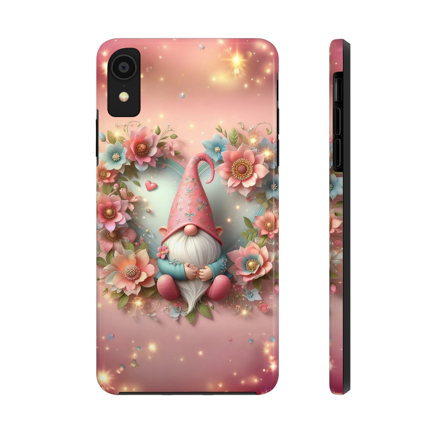 Super Cute Gnome Digital print Design Tough Phone Case compatible with a large variety of iPhone models, Gift, Phone Case