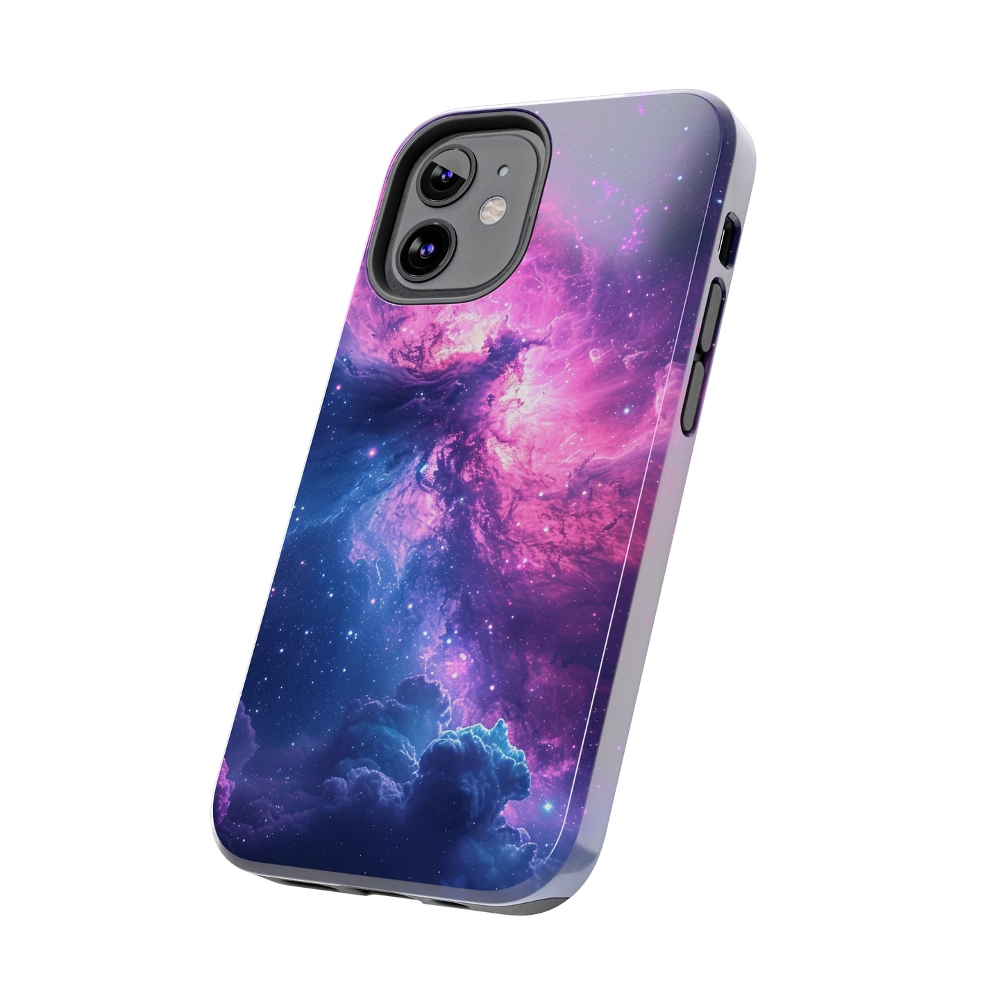 Cosmic Landscape Starry Night Design Phone Case- Lightweight, Impact Resistant Cover for iPhone 6, 6s, 12, 13, 14, 15