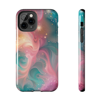 Pastel Pattern Design Tough Phone Case compatible with a large variety of iPhone models, Phone Case, Gift