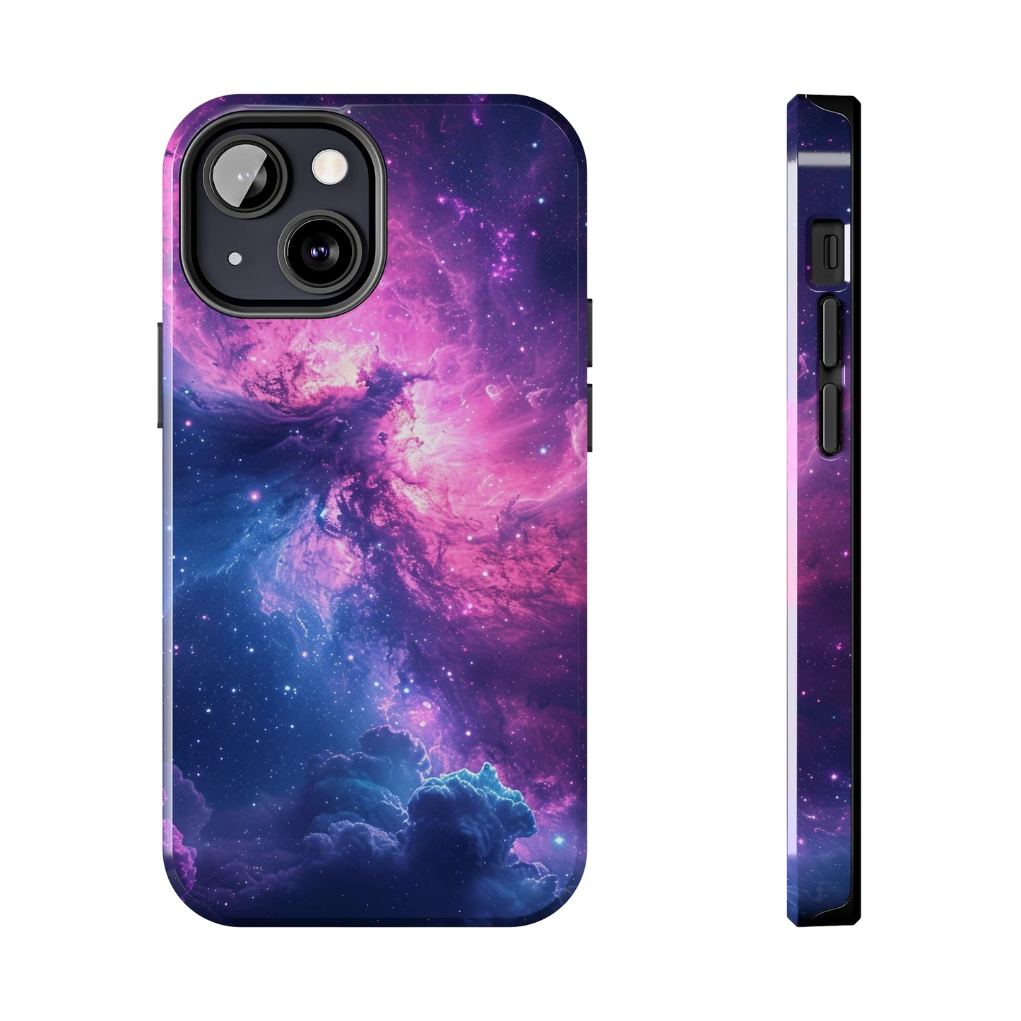 Cosmic Landscape Starry Night Design Phone Case- Lightweight, Impact Resistant Cover for iPhone 6, 6s, 12, 13, 14, 15