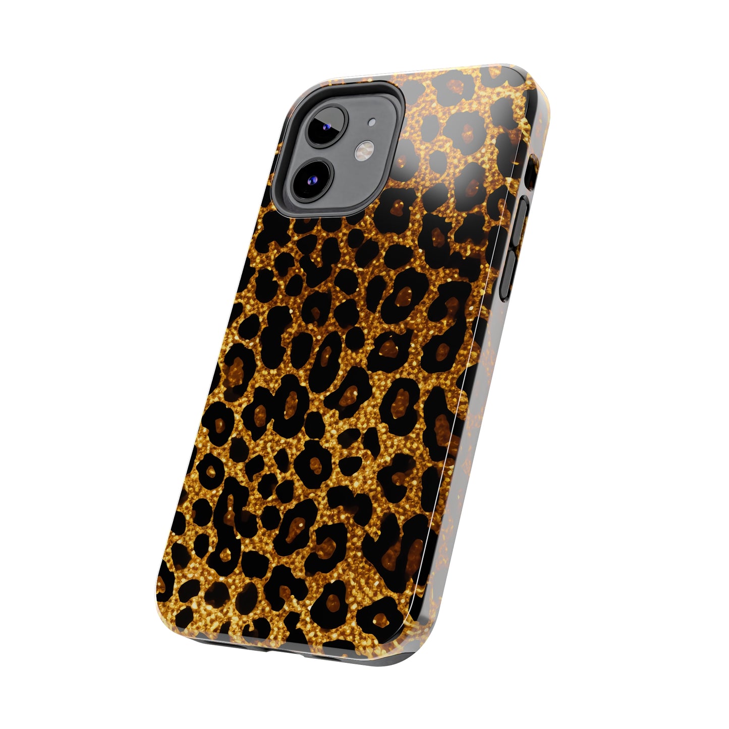 Cheetah Print design Tough Phone Case compatible with a large variety of iPhone models, Birthday Gift, Phone Case