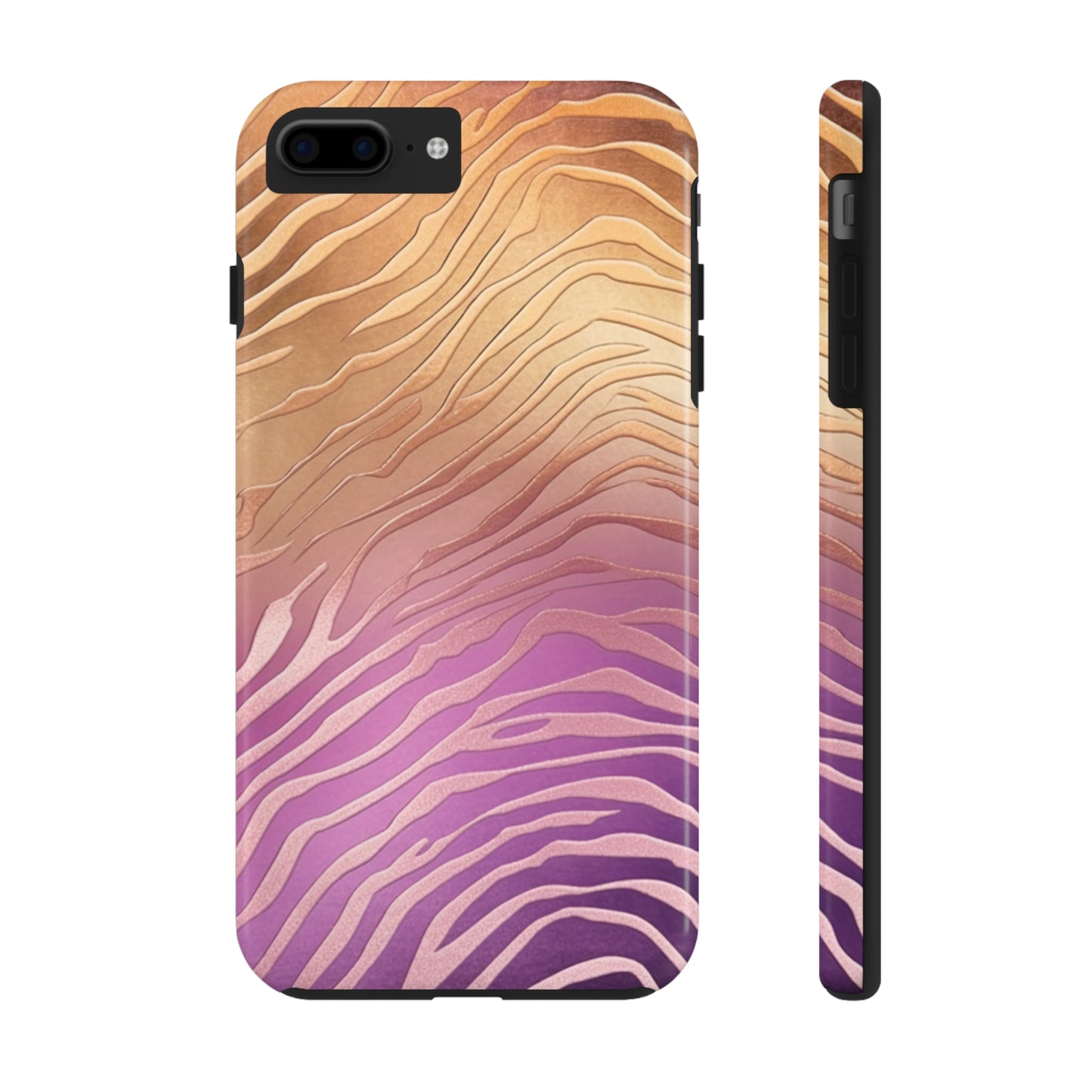 Modern Twist Zebra print design Phone Case- Lightweight, Impact Resistant Cover for iPhone 6, 6s, 12, 13, 14, 15