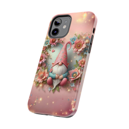 Super Cute Gnome Digital print Design Tough Phone Case compatible with a large variety of iPhone models, Gift, Phone Case