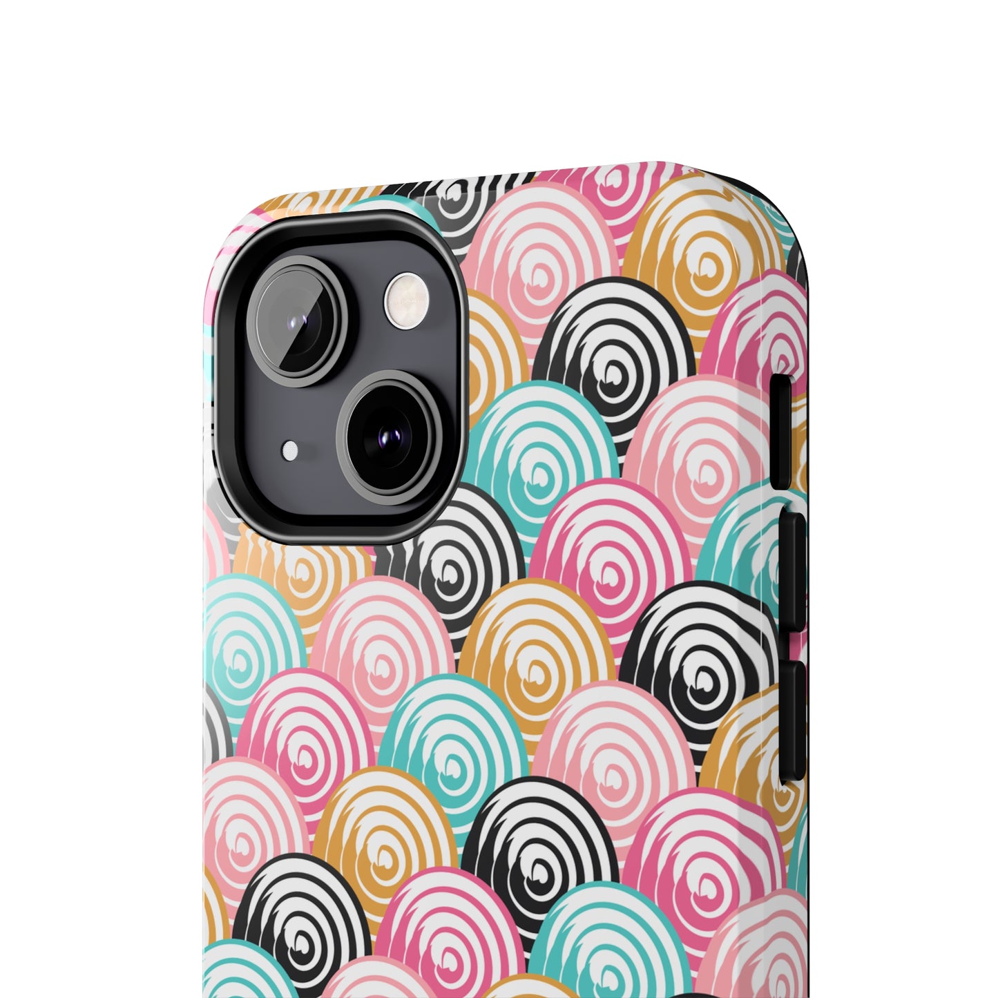 Rainbow Swirls Pattern design Tough Phone Case compatible with a large variety of iphone models