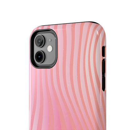 Pink Zebra Design Tough Phone Case compatible with a large variety of iphone models, Gift, Phone Case