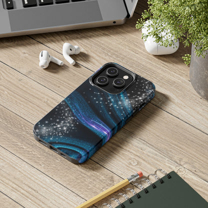 Night Sky Print design Tough Phone Case compatible with a large variety of iPhone models, Birthday Gift, Phone Case