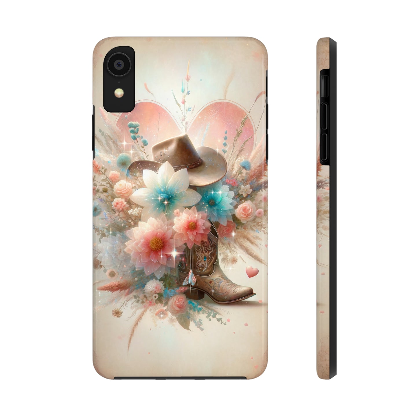 Western Boho Pattern Design Tough Phone Case compatible with a large variety of iPhone models, Gift, Phone Case