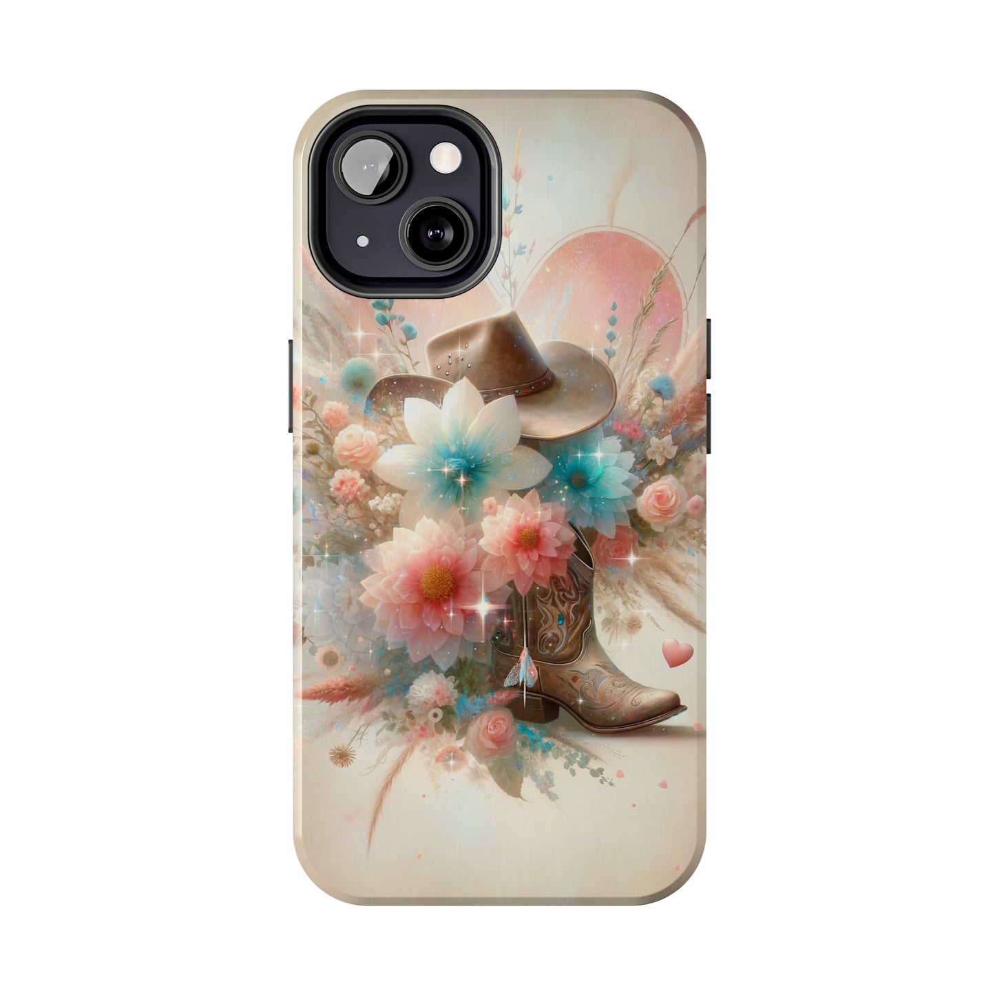 Western Boho Pattern Design Tough Phone Case compatible with a large variety of iPhone models, Gift, Phone Case