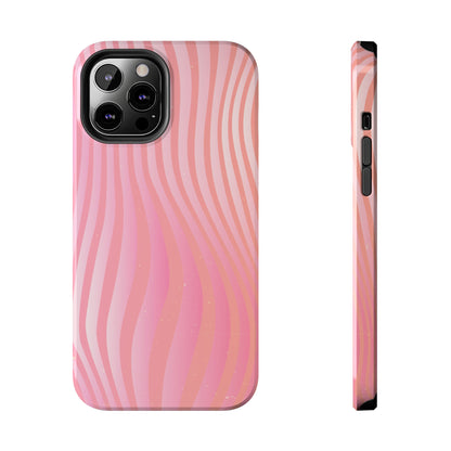 Pink Zebra Design Tough Phone Case compatible with a large variety of iphone models, Gift, Phone Case