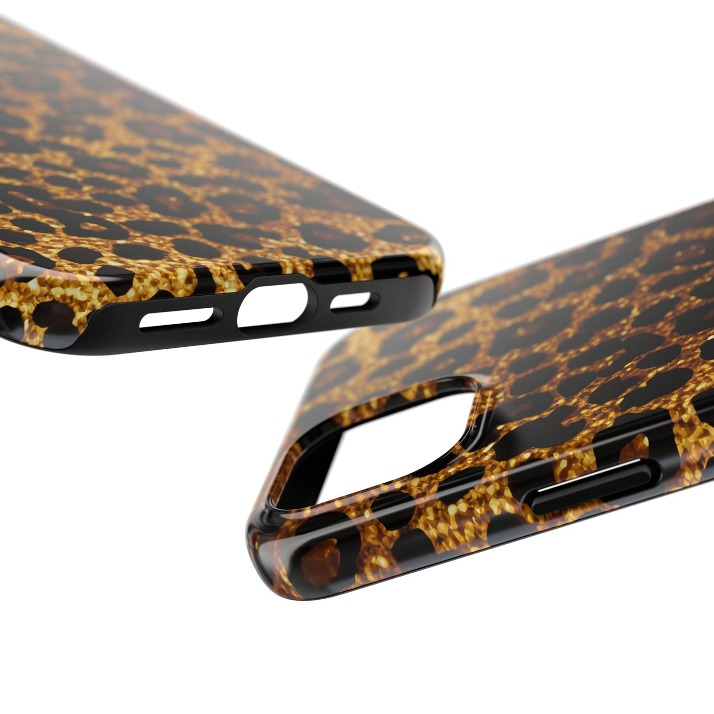 Cheetah Print design Tough Phone Case compatible with a large variety of iPhone models, Birthday Gift, Phone Case