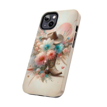 Western Boho Pattern Design Tough Phone Case compatible with a large variety of iPhone models, Gift, Phone Case