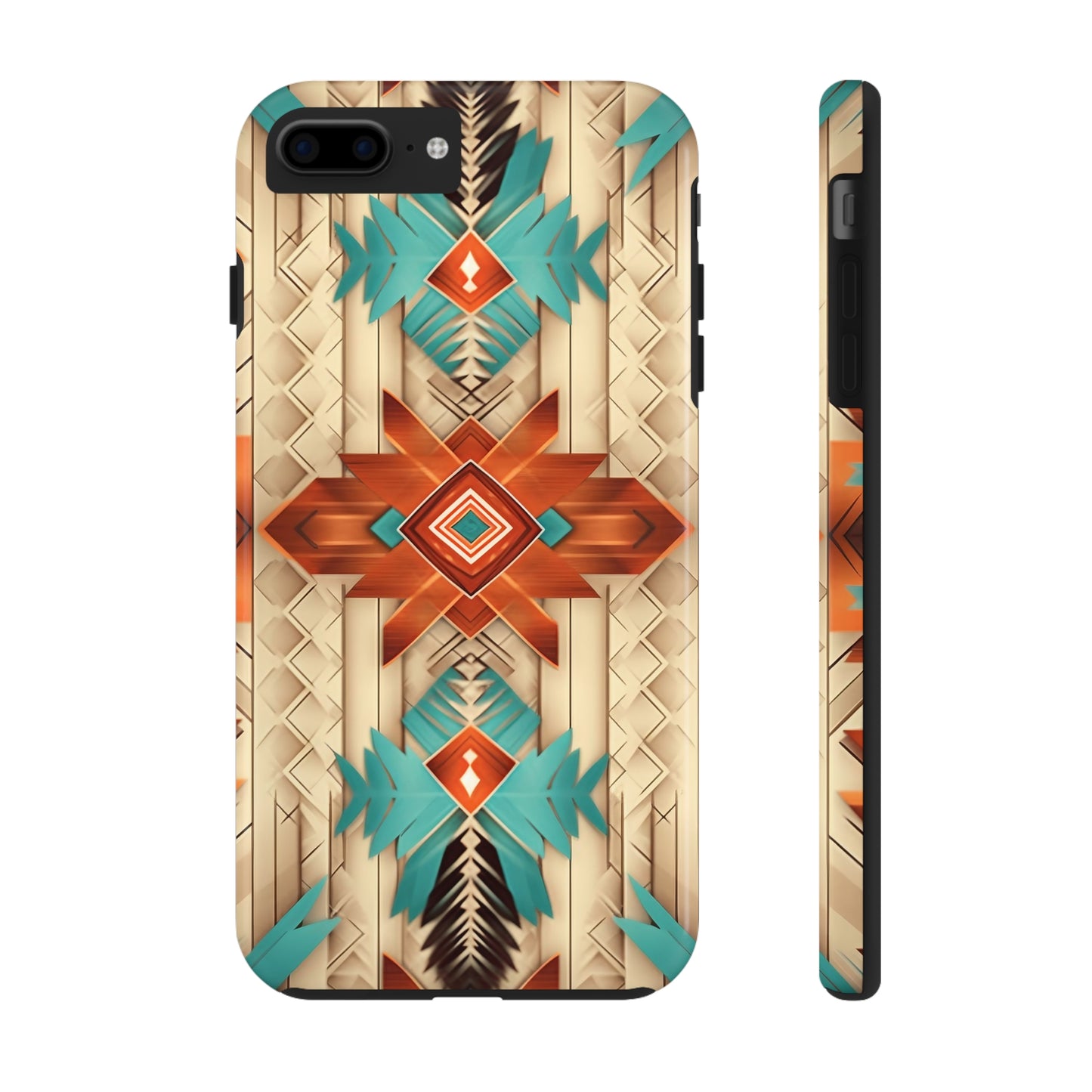 Beautiful Native American Pattern Design Tough Phone Case compatible with a large variety of iPhone models, Gift, Phone Case