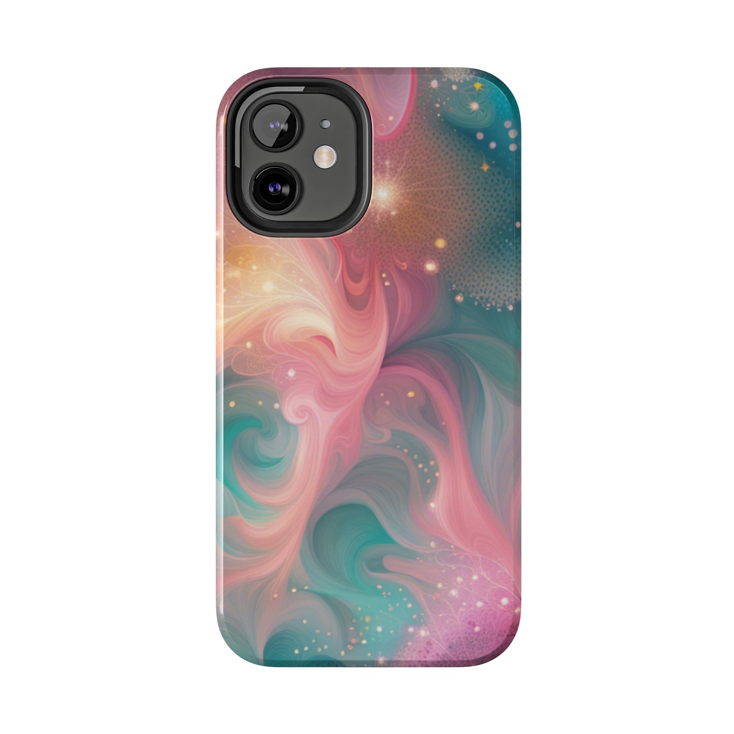 Pastel Pattern Design Tough Phone Case compatible with a large variety of iPhone models, Phone Case, Gift