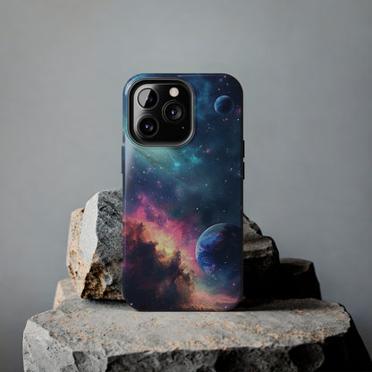 Galaxy pattern Digital print Design Tough Phone Case compatible with a large variety of iPhone models, Gift, Phone Case