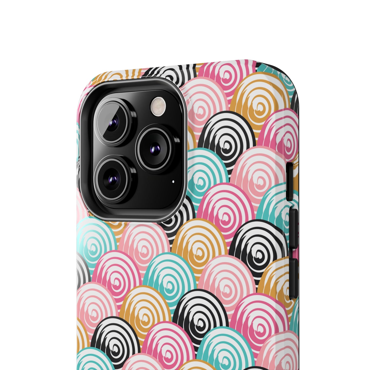 Rainbow Swirls Pattern design Tough Phone Case compatible with a large variety of iphone models