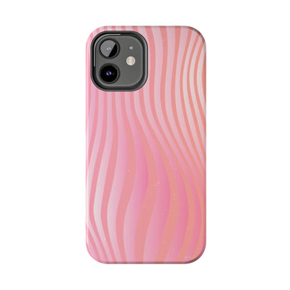 Pink Zebra Design Tough Phone Case compatible with a large variety of iphone models, Gift, Phone Case