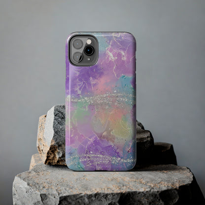 Watercolor print design Tough Phone Case compatible with a large variety of iphone models