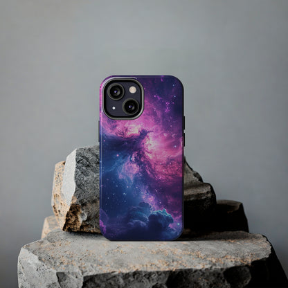 Cosmic Landscape Starry Night Design Phone Case- Lightweight, Impact Resistant Cover for iPhone 6, 6s, 12, 13, 14, 15